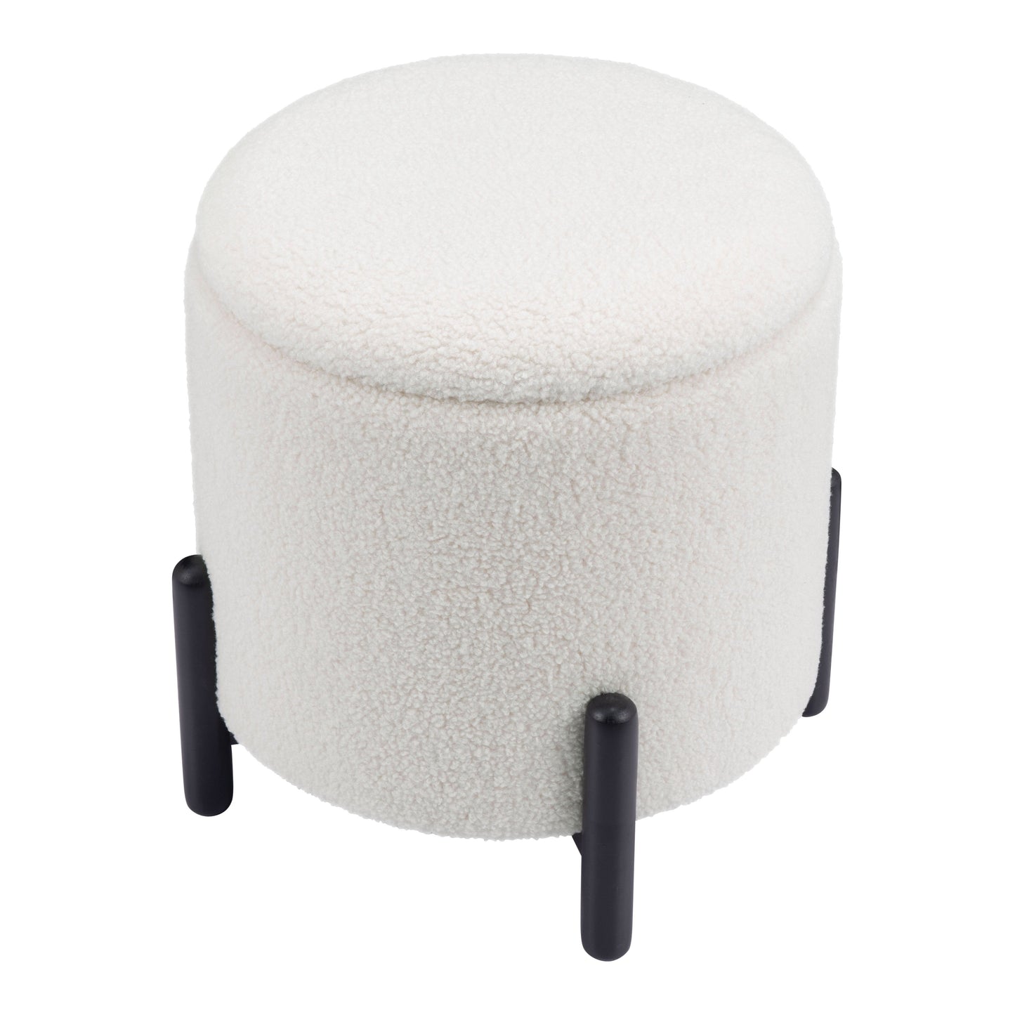 Cali Round Storage Ottoman