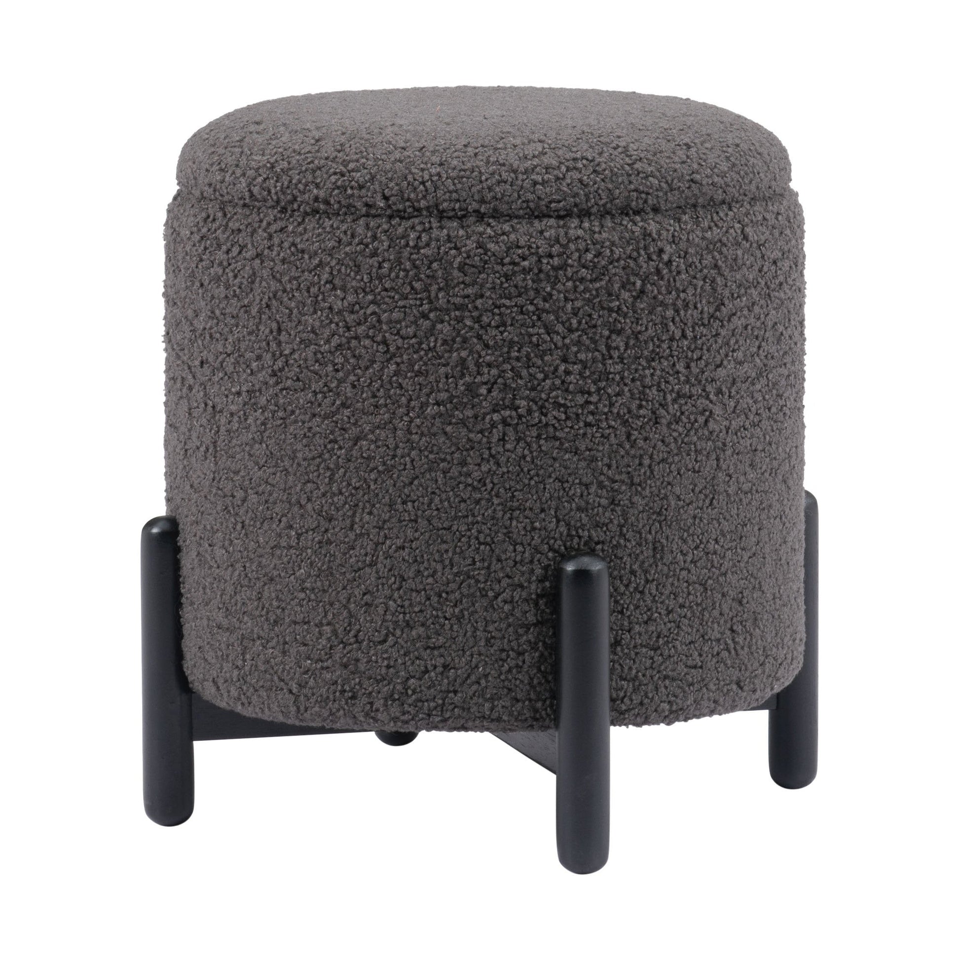 Cali Round Storage Ottoman