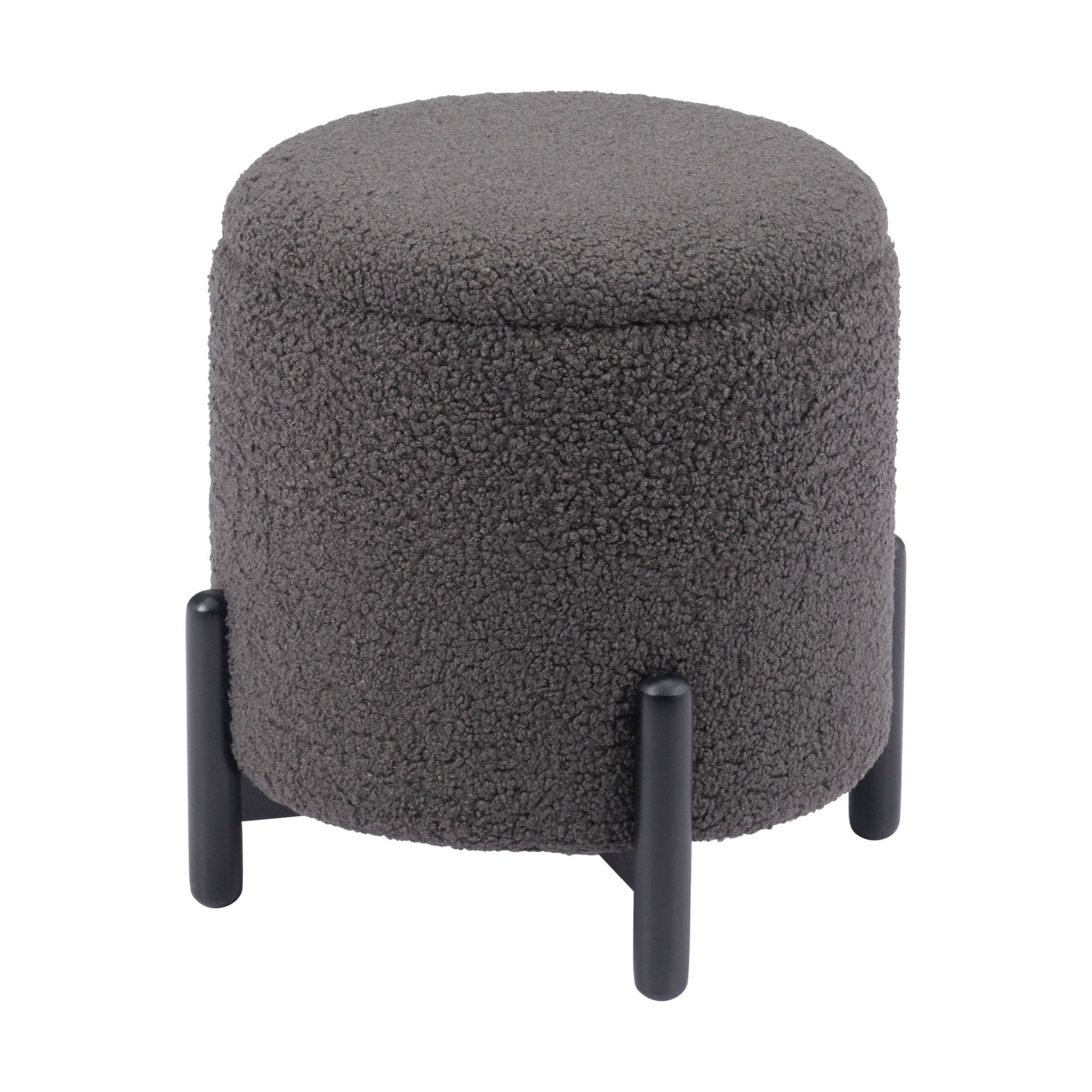 Cali Round Storage Ottoman