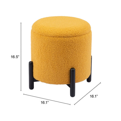 Cali Round Storage Ottoman