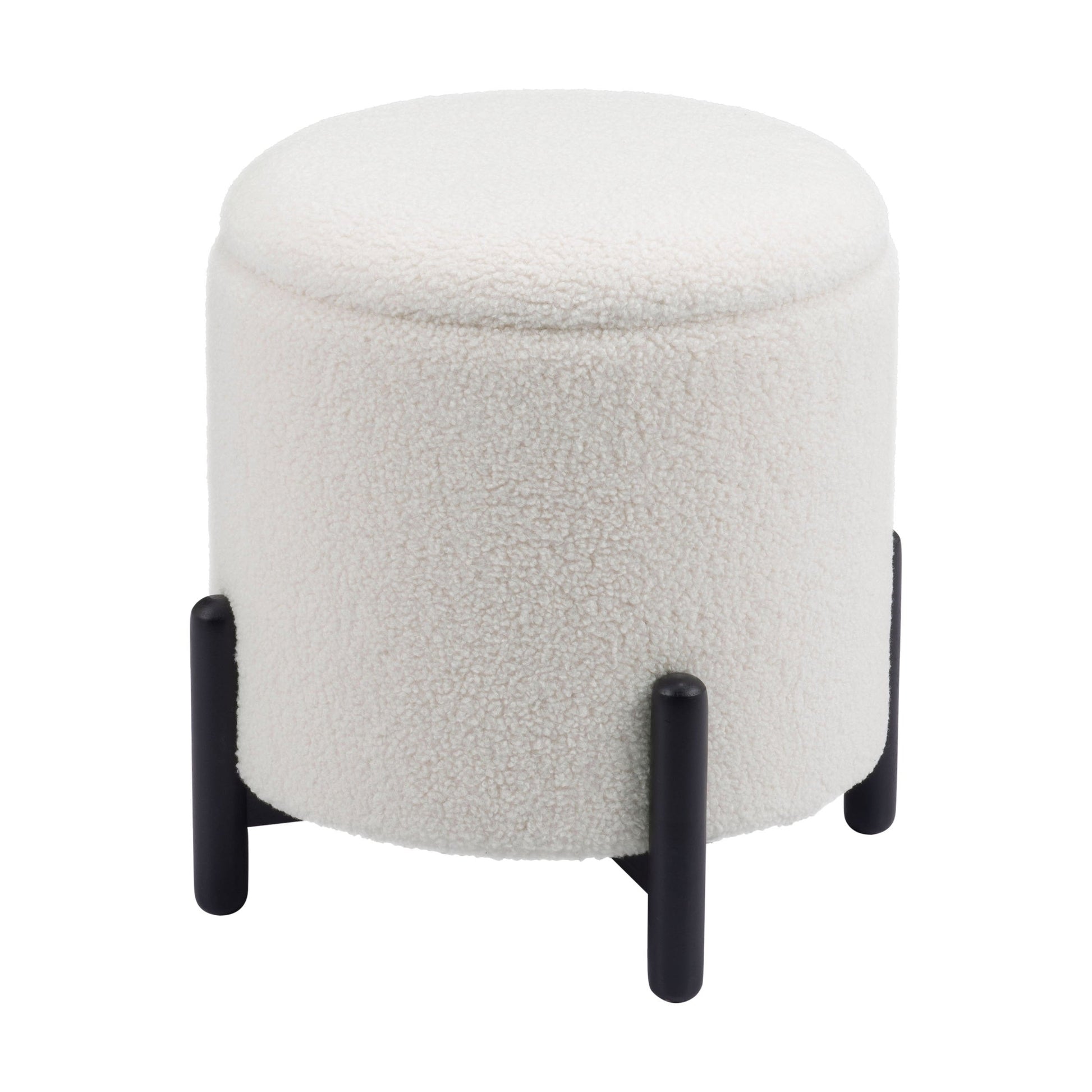 Cali Round Storage Ottoman