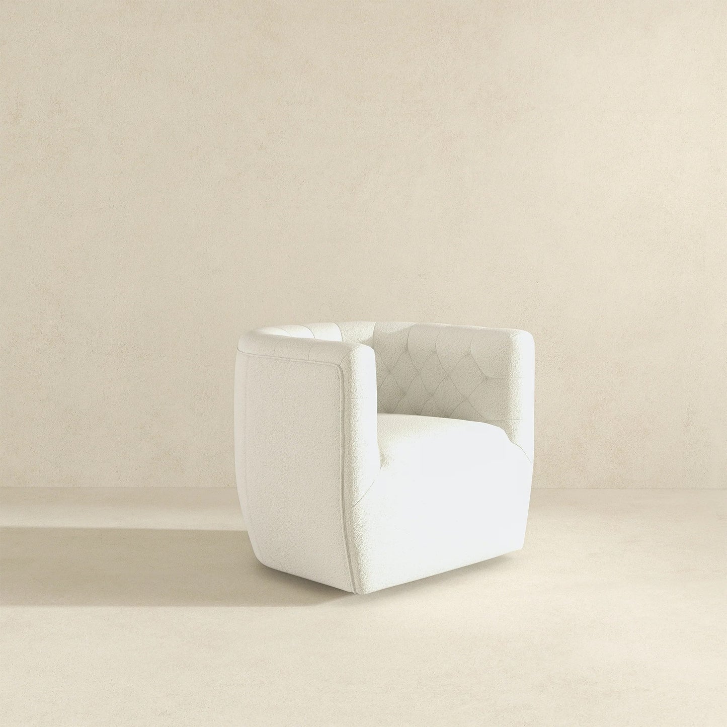 Delaney Sherpa Swivel Chair