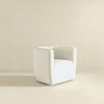 Delaney Sherpa Swivel Chair