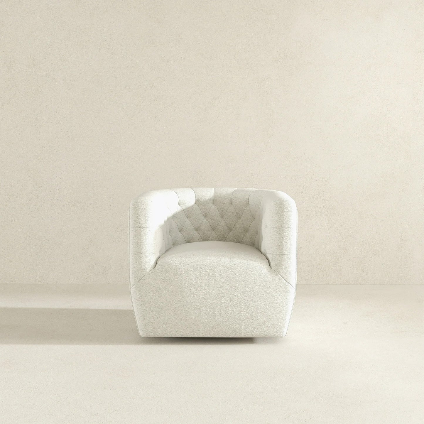 Delaney Sherpa Swivel Chair