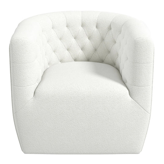 Delaney Sherpa Swivel Chair