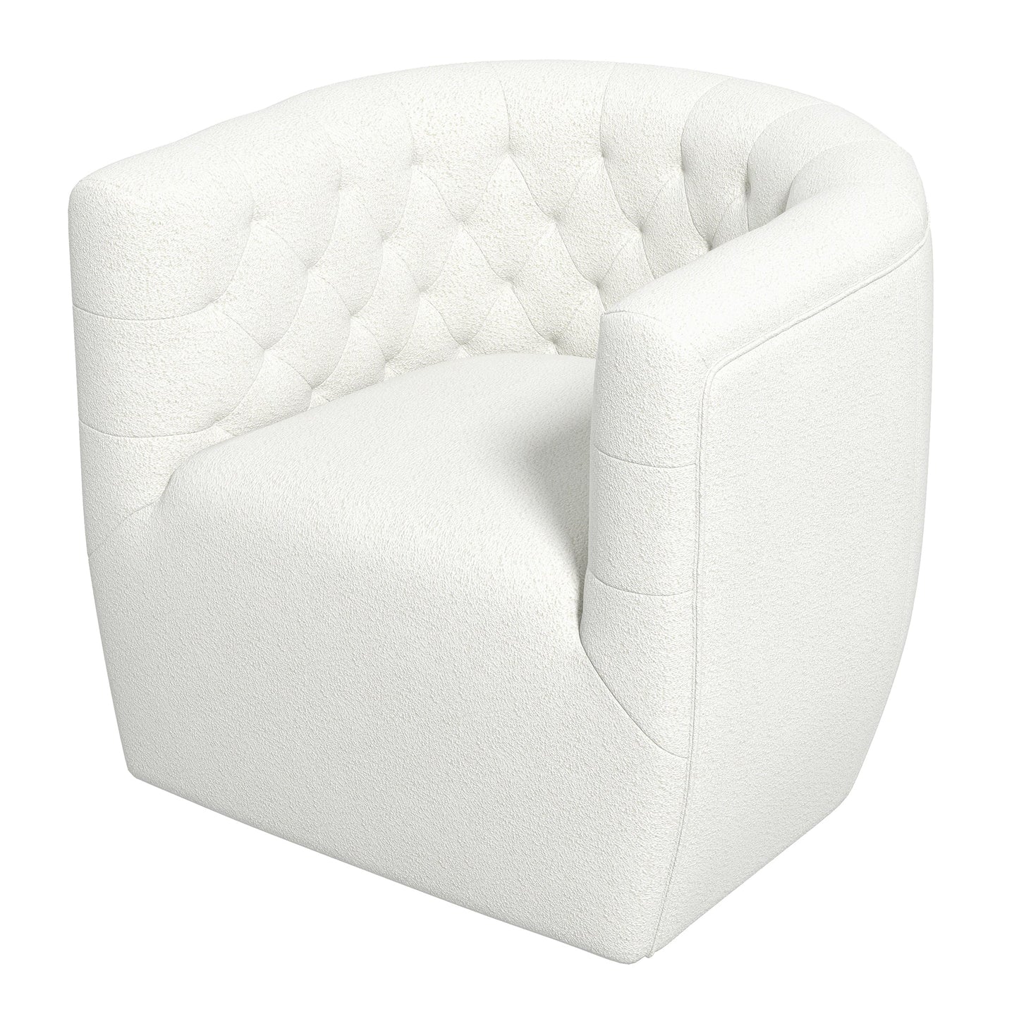 Delaney Sherpa Swivel Chair