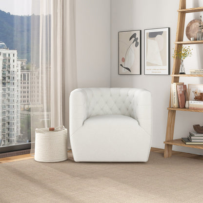 Delaney Sherpa Swivel Chair