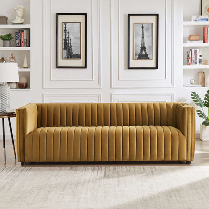 Dominic Velvet Sofa