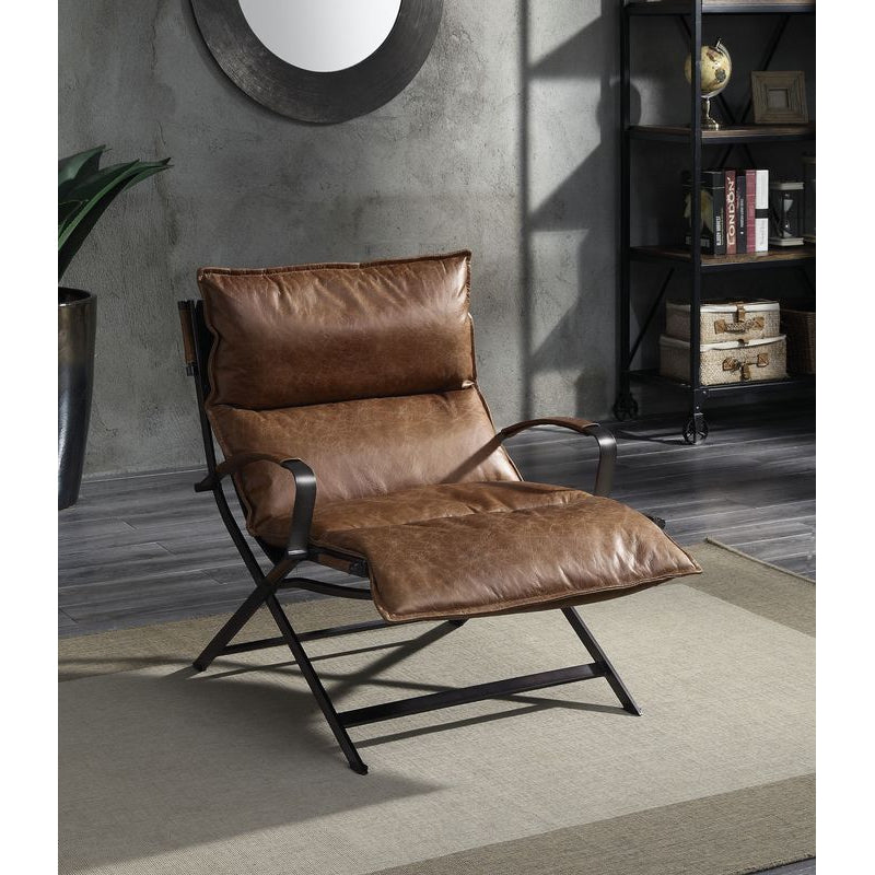 Ellis Leather Accent Chair