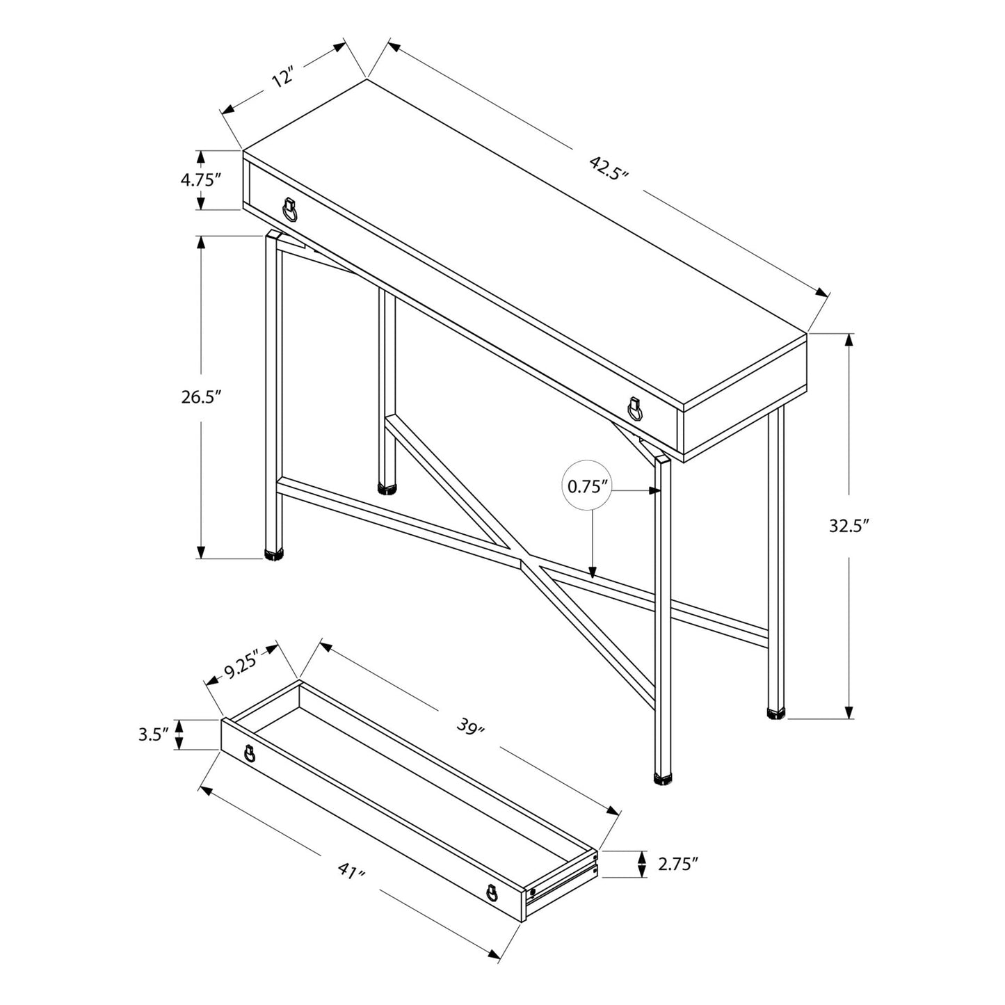 Kyra Console Table