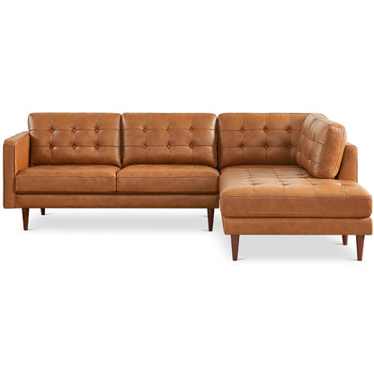 Luca Leather Sectional