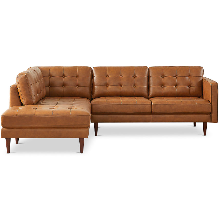 Luca Leather Sectional