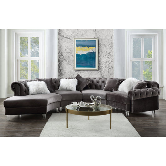 Nina Sectional - Gray