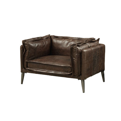 Porchester Leather Accent Chair