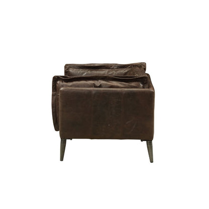 Porchester Leather Accent Chair