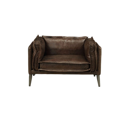 Porchester Leather Accent Chair