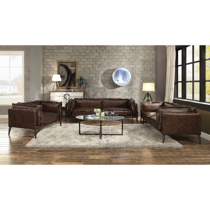 Porchester Leather Sofa