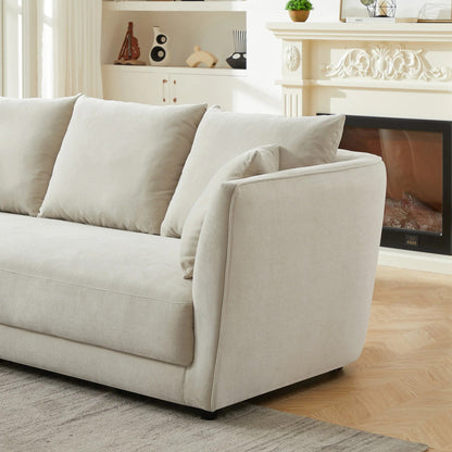 Purla Linen Sofa