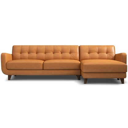 Allison Leather Sectional