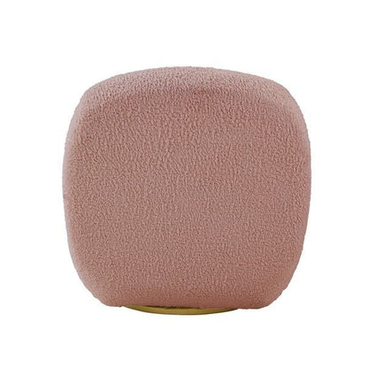 Rose Mellow Sherpa Accent Chair