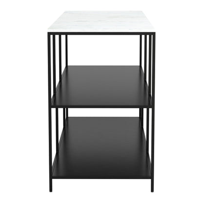 Sophie Console Table White & Black