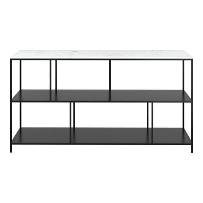 Sophie Console Table White & Black