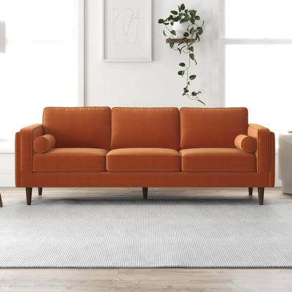 Amber Velvet Sofa