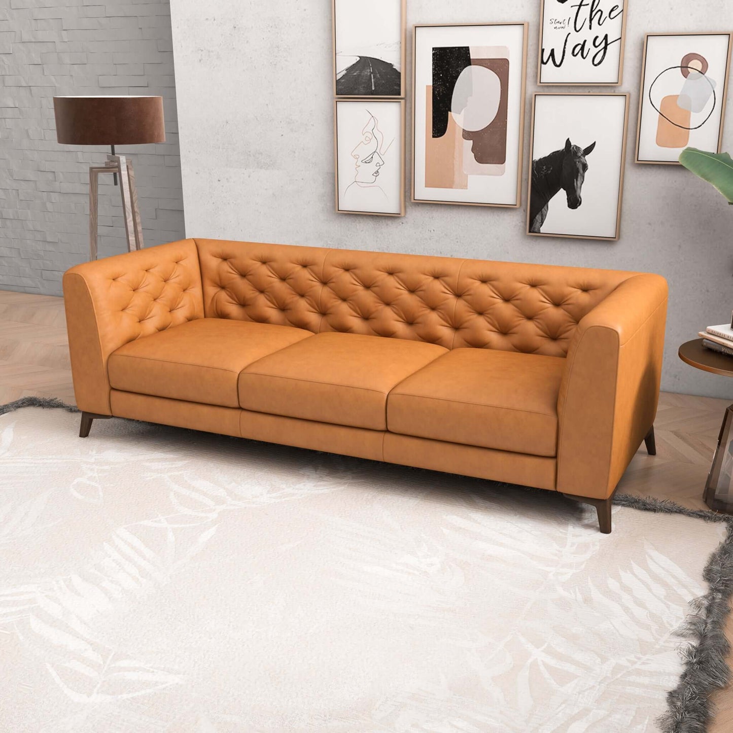 Carter Leather Sofa